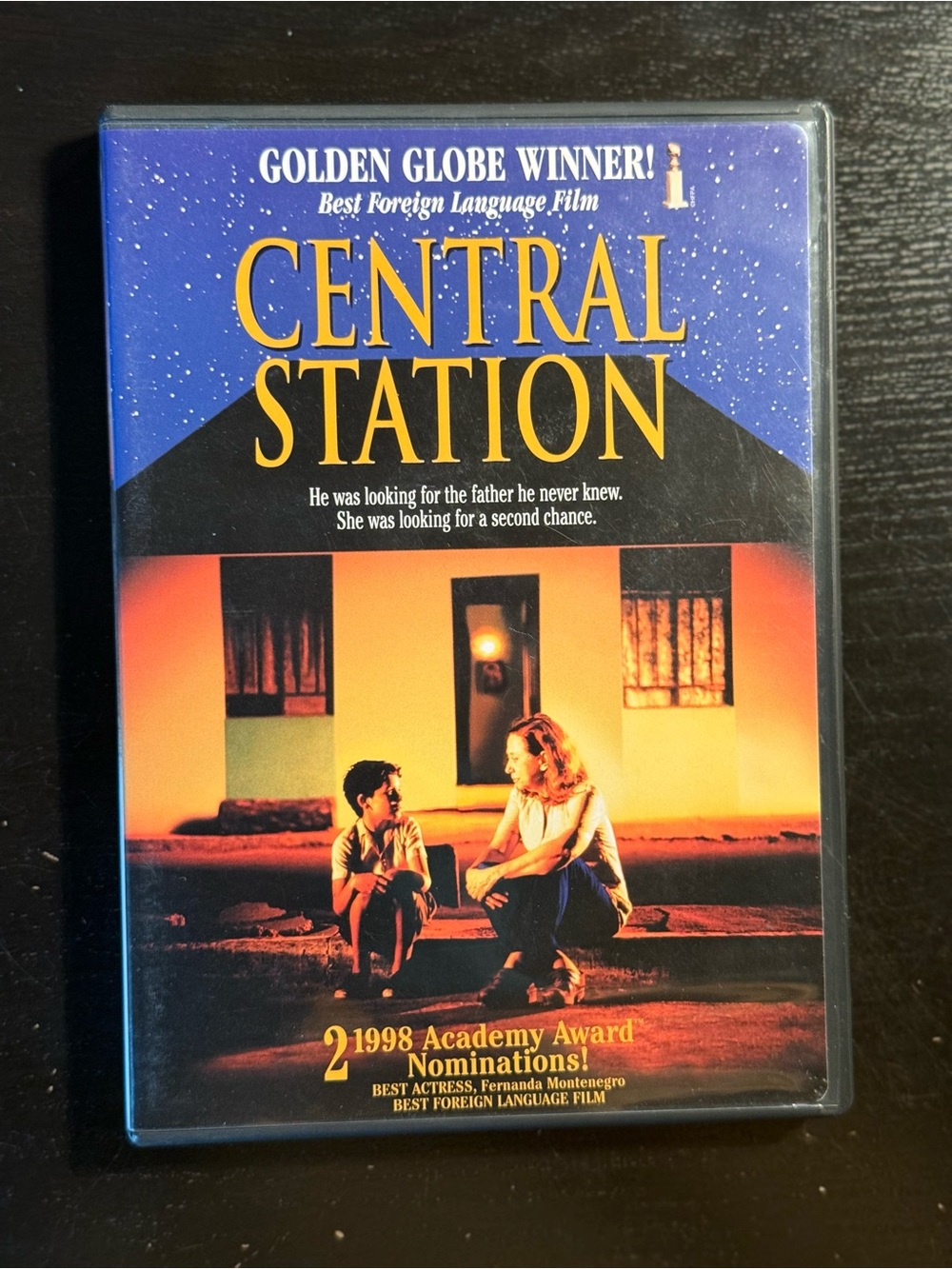 CENTRAL STATION (1999) | DVD | Brazil Portuguese w/ English Subtitles | LIKE NEW